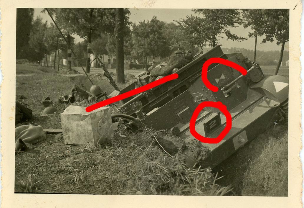 Belgien Tirlemont dyle Panzerspähwagen Panzer Ta