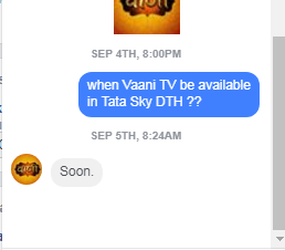vaani tv on tata