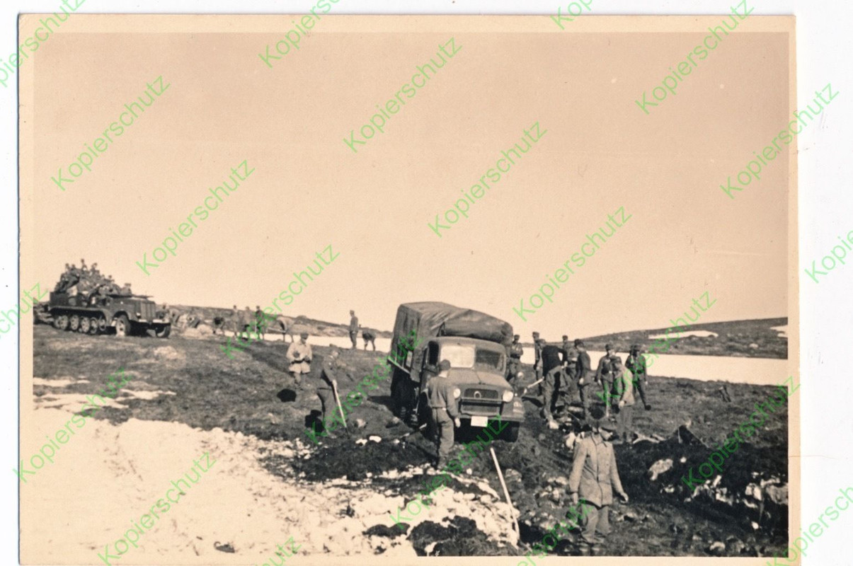 Foto Gebirgsjäger Norwegen Finnland Hoher Norden