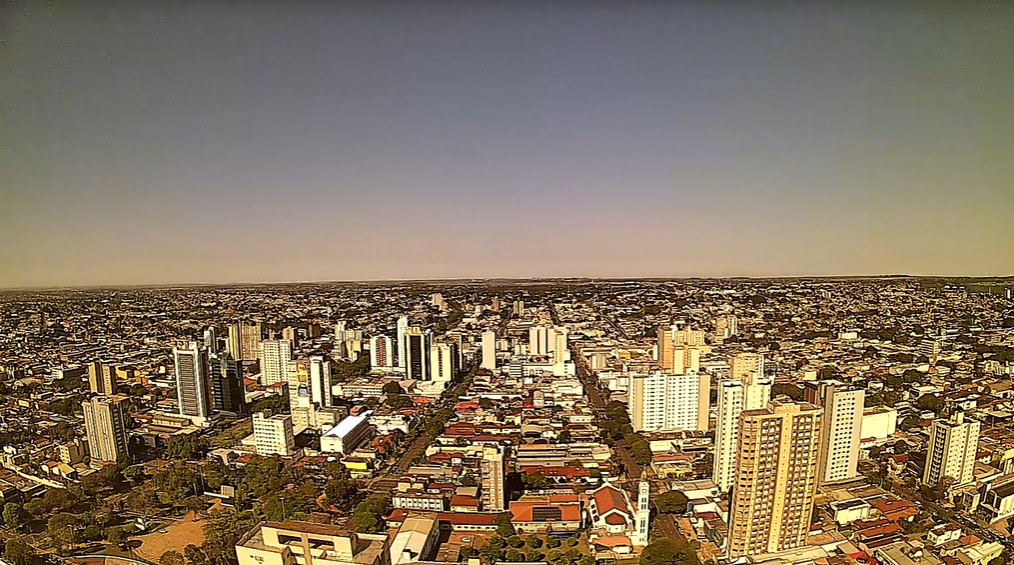 Campo Grande nesta manhã de quinta-feira
