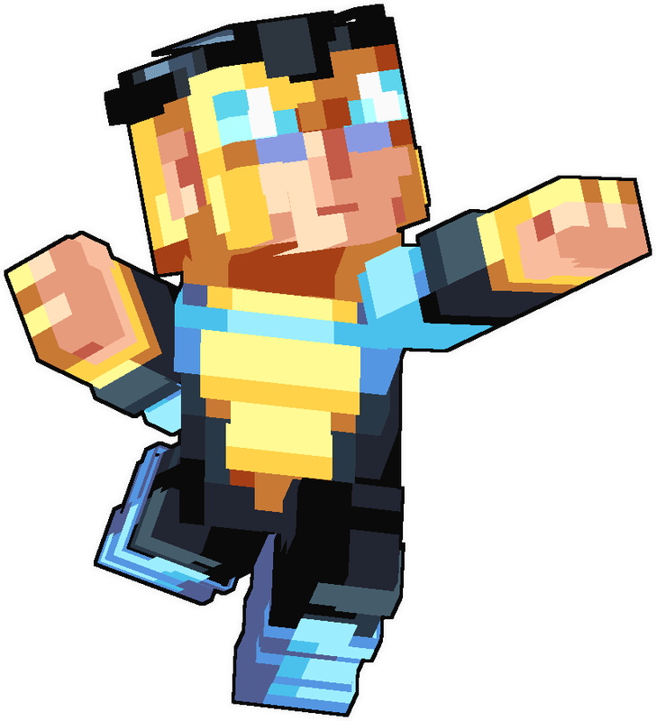 Invincible (Classic) Minecraft Skin