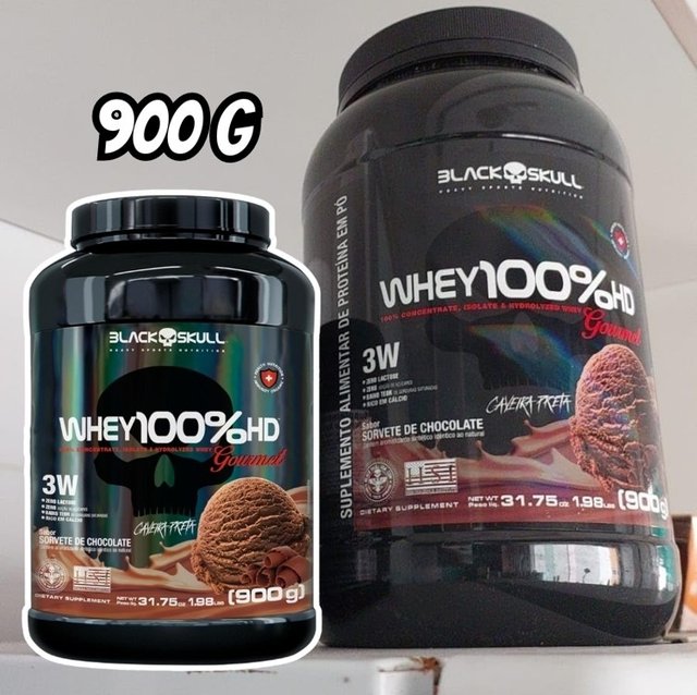 Whey 100% Hd Gourmet Chocolate 900g