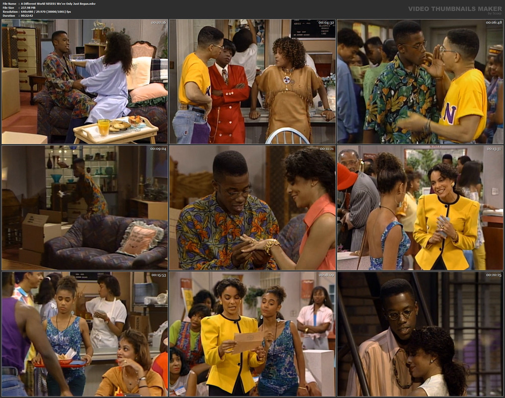 A Different World S05E01 We've Only Just Begun.mkv