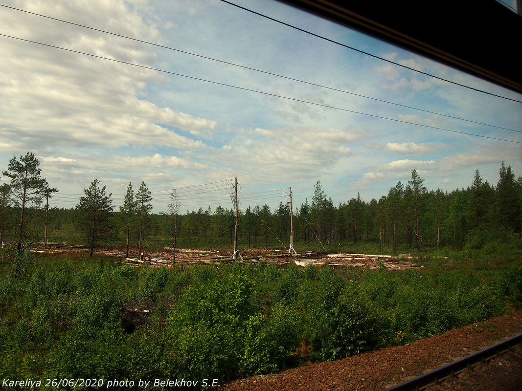 железная дорога, Карелия