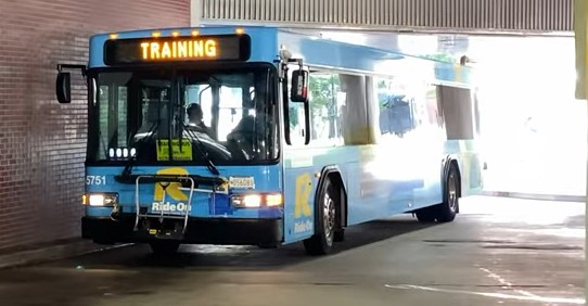 5751 a 2009 Gillig LF40 diesel used for training service