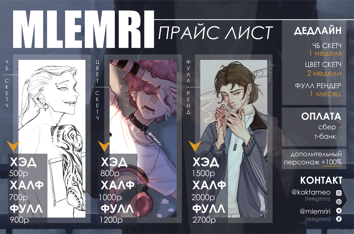 Персонализированный комишн