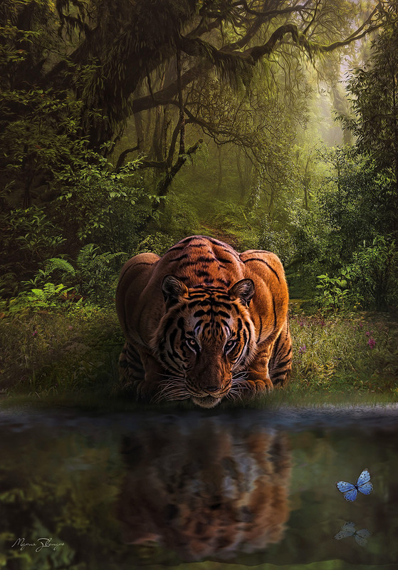 коллаж подпись топаз текстура