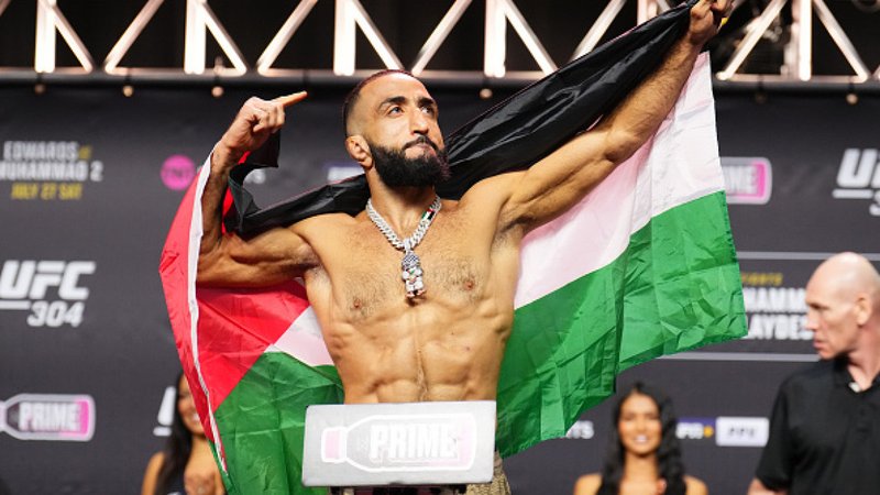 Белал Мохамед иска Дейна Уайт да добави палестинския флаг в сайта на UFC