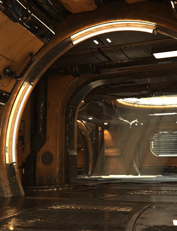 Cable Canyon Sci-Fi Environment