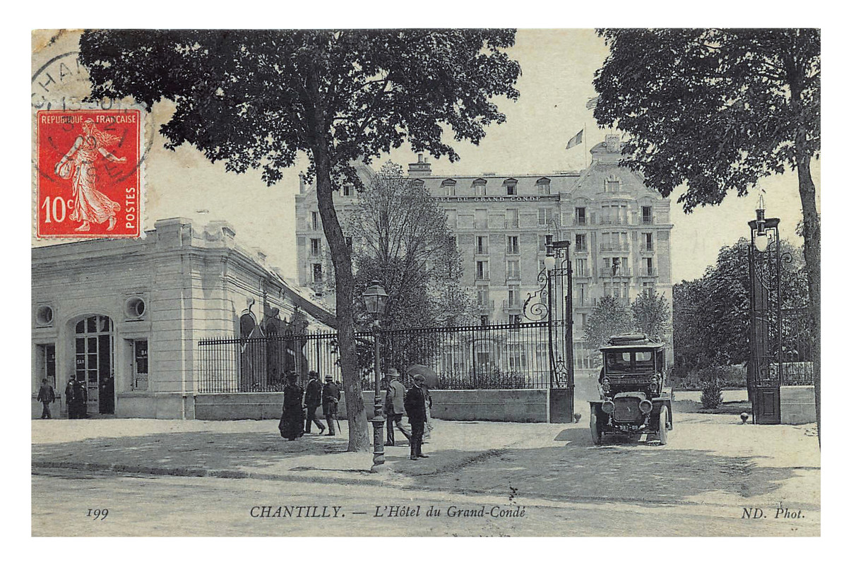 Chantilly, Oise, l'Hôtel du Grand Condé (ND 199)