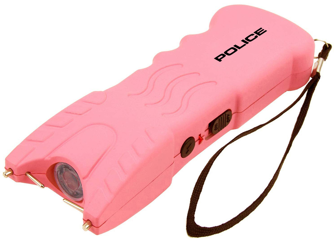 police-stun-gun-taser-flashlight-rechargeable-vipertek-916-pink