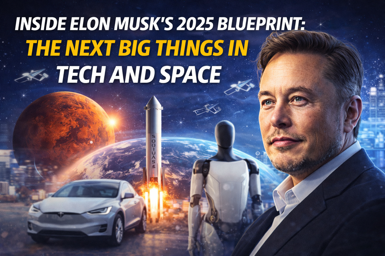 Inside Elon Musk’s 2025 Blueprint: Tech & Space Ahead