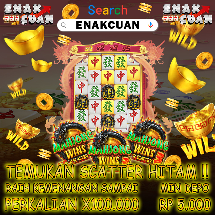 ENAKCUAN : SLOT GACOR HARI INI 2025 LINK SUPER CUAN TERBARU