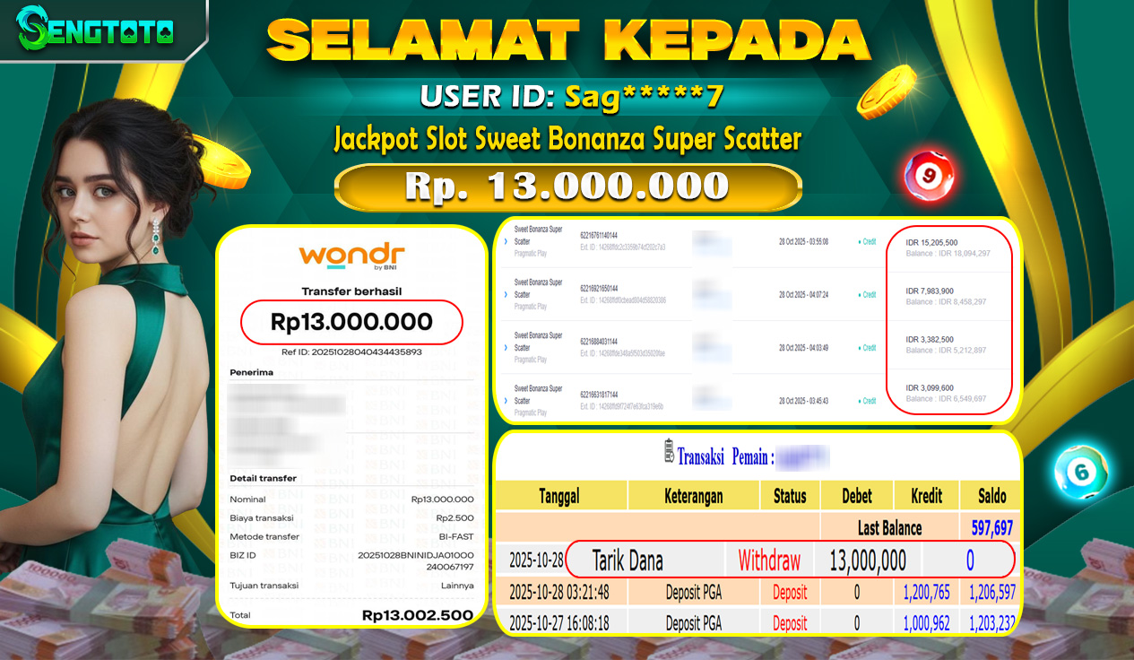 BUKTI PEMBAYARAN SLOT SWEET BONANZA SUPER SCATTER