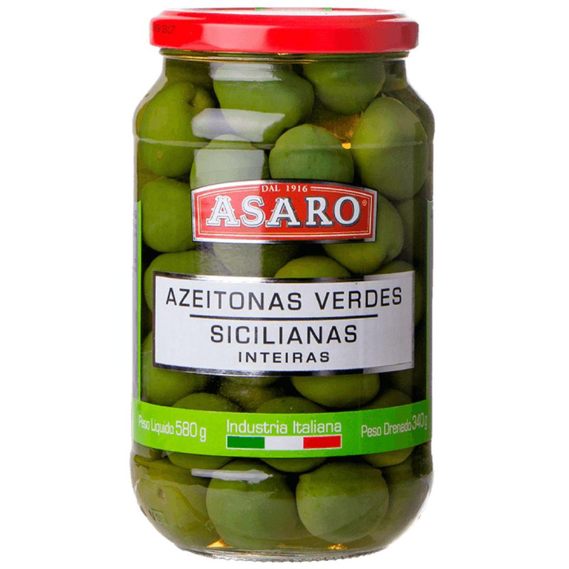 10230 Azeitona Verde Asaro 580 g