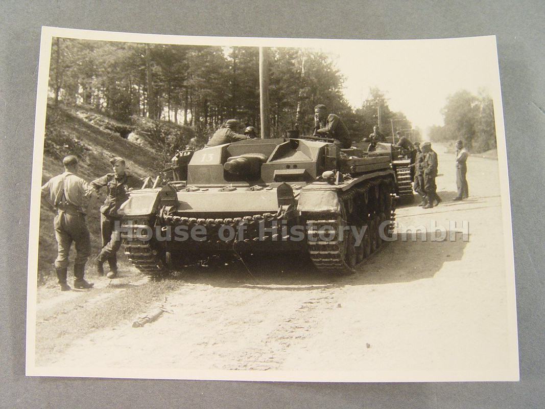 Foto, Sturmgeschütz III, Stug 3, Maling TOTENKOPF, Stug Abt 192-