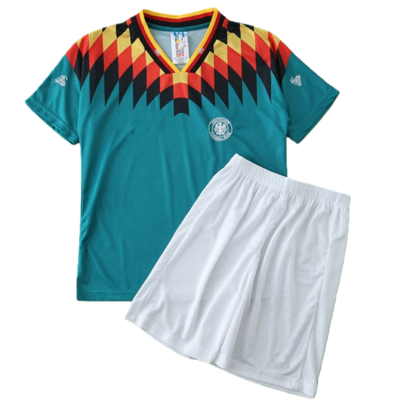 1994 Germany away retro Kids kit
