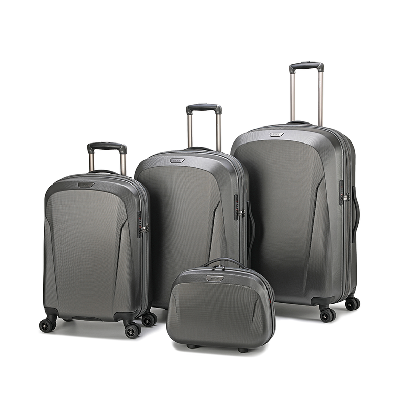 SAGA New Grey Color  Polycarbonate Hand Luggage Set 14,20,24 & 28 INCH