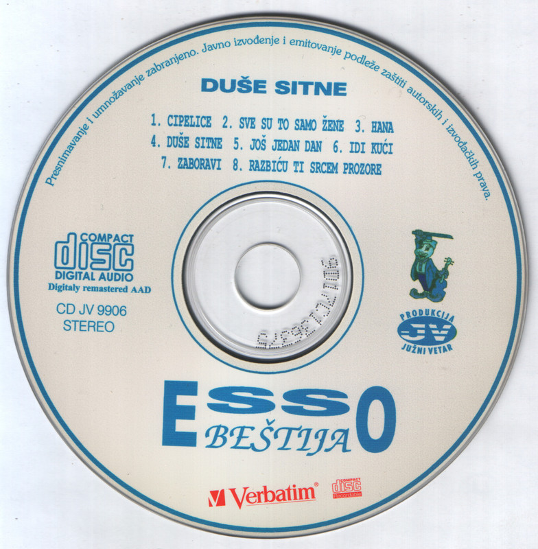 Esso_Bestija_1999_-_CD
