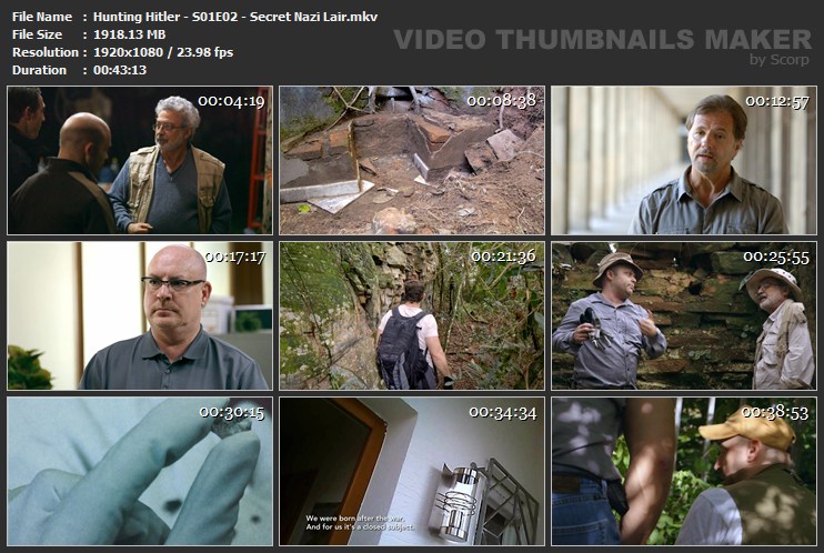 Hunting Hitler - S01E02 - Secret Nazi Lair.mkv