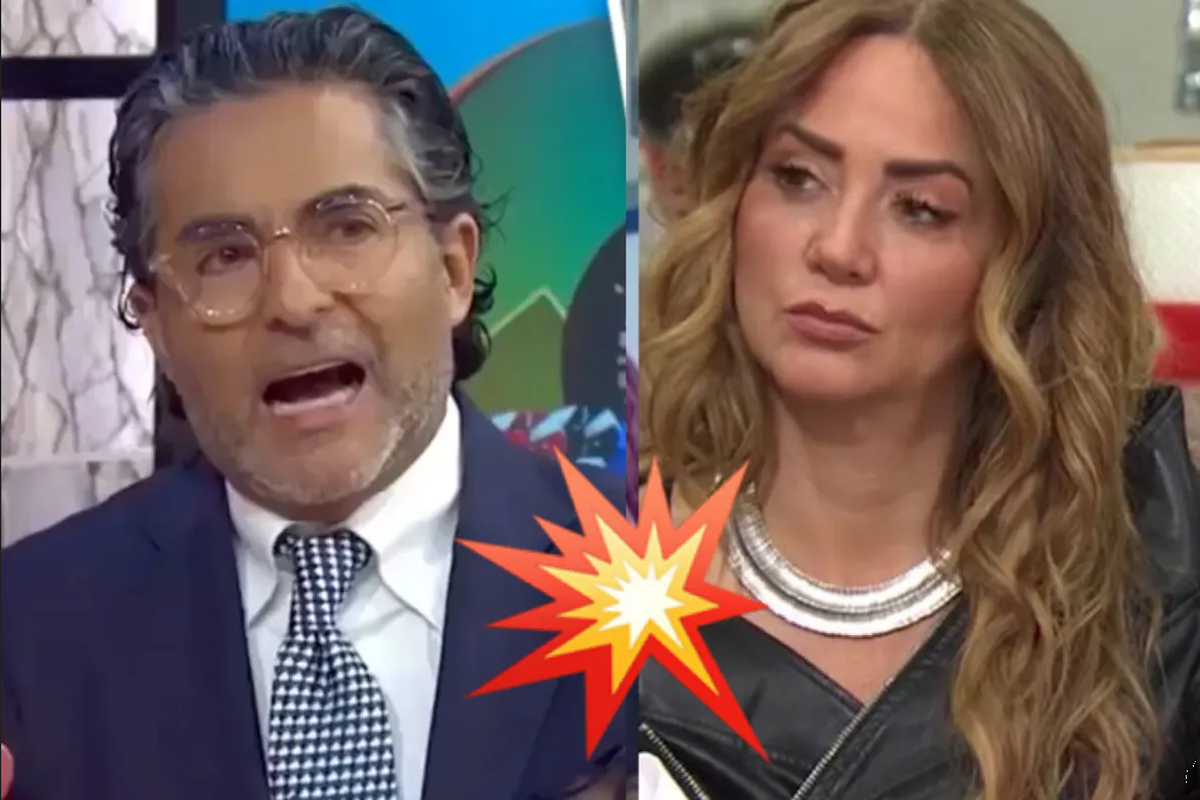 Andrea Legarreta y Raúl Araiza protagonizan pelea en vivo: 