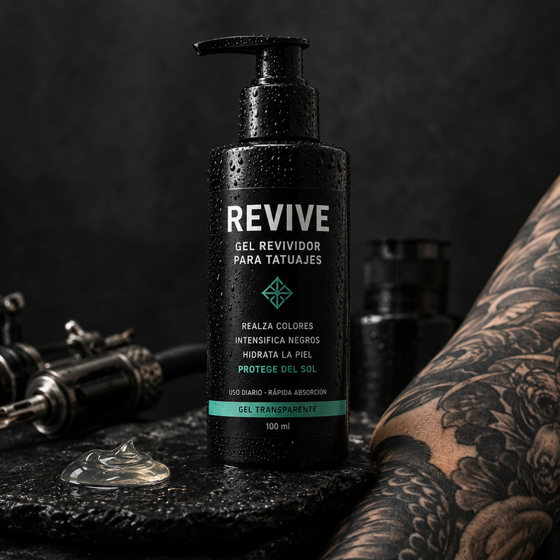 Azulia Revive - Gel Revividor 3en1 para Tatuajes