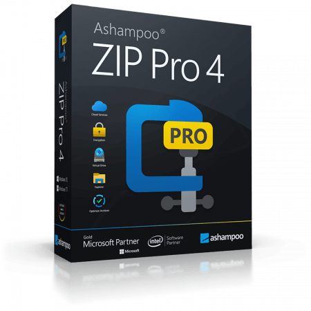 Ashampoo ZIP Pro 4.00.19 (x86/x64) Multilingual + Medicine