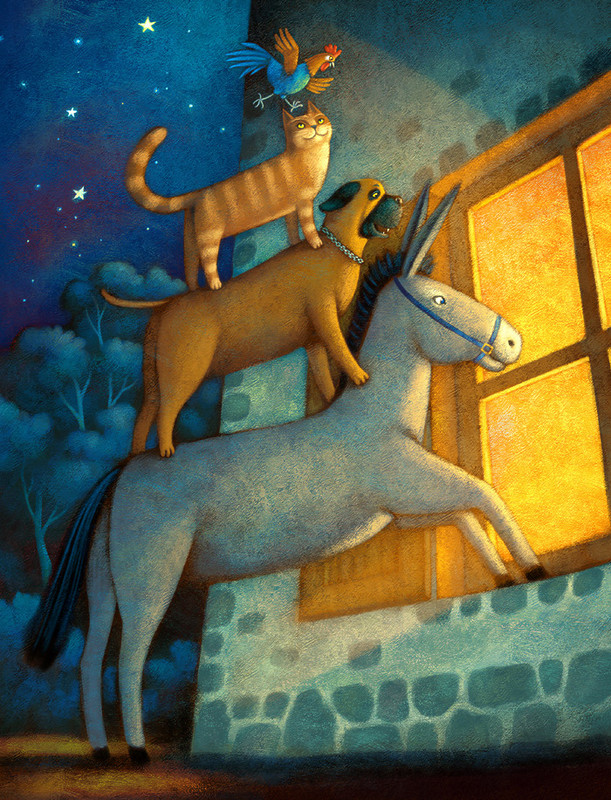 4-The-Bremen-musicians-by-Aguaplano