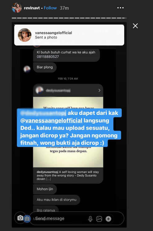 Unggahan Revina VT
