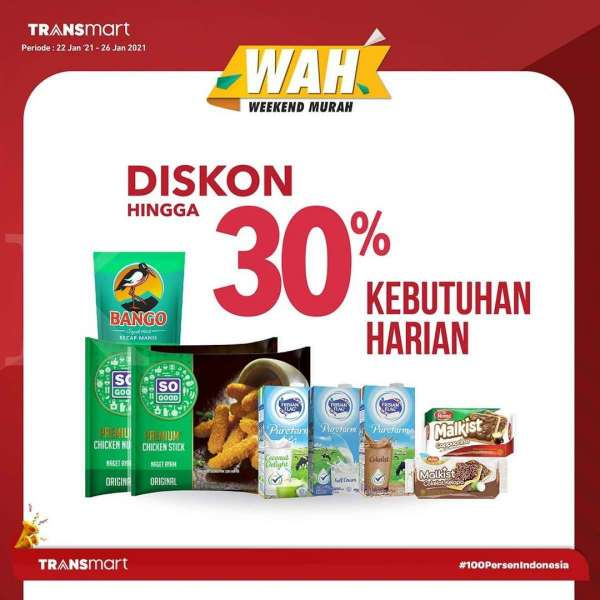 Katalog Promo Transmart Carrefour 22-26 Januari 2021