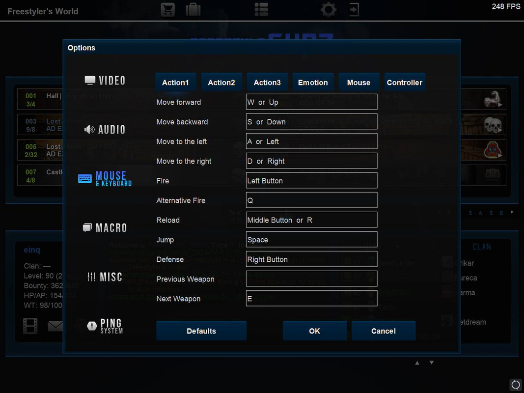 FGunz Mouse & Keyboard 1