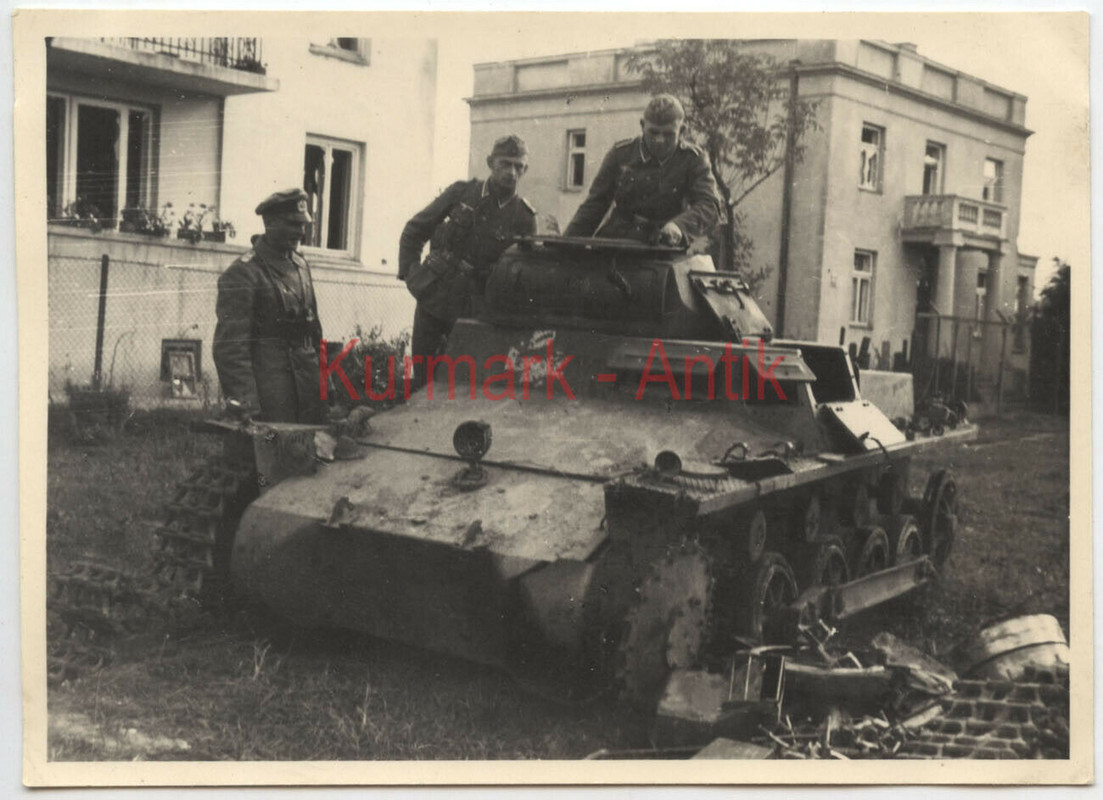 1Foto Wehrmacht Art. Reg.49 Polen Feldzug Warschau Mokotów Panze