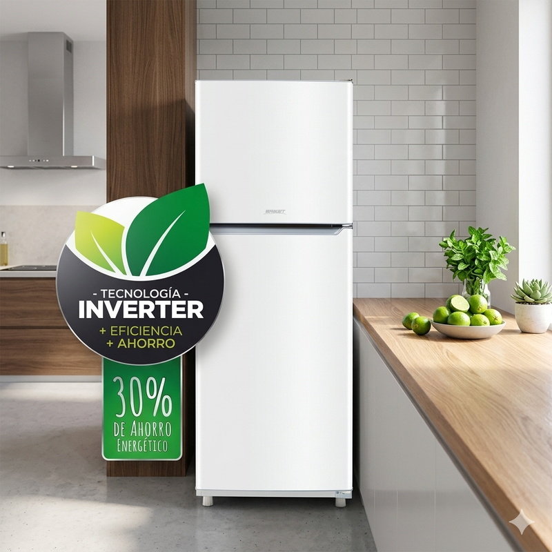 Heladera Briket 350l Inverter: Bk2f 1810