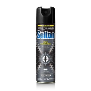 4073 | Insectisida Selton Cucaracha X 360ml - Negro