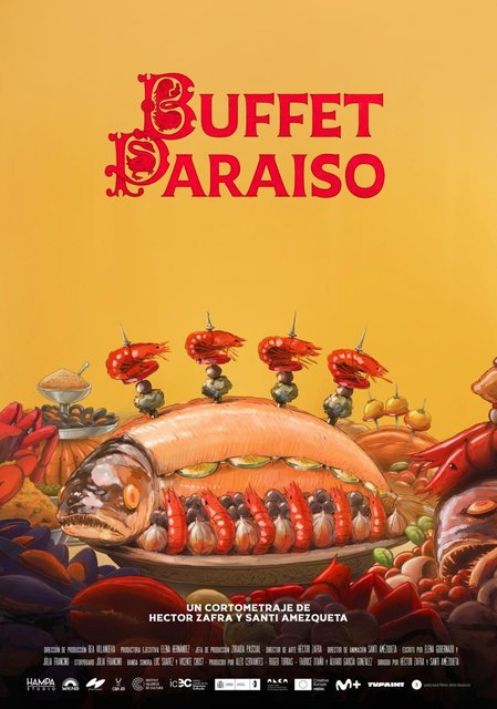 “BUFFET PARAÍSO” UNO DE LOS MEJORES CORTOMETRAJES DE ANIMACIÓN DEL AÑO 2025