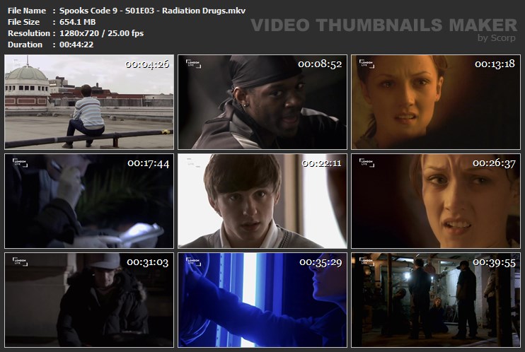 Spooks Code 9 - S01E03 - Radiation Drugs.mkv