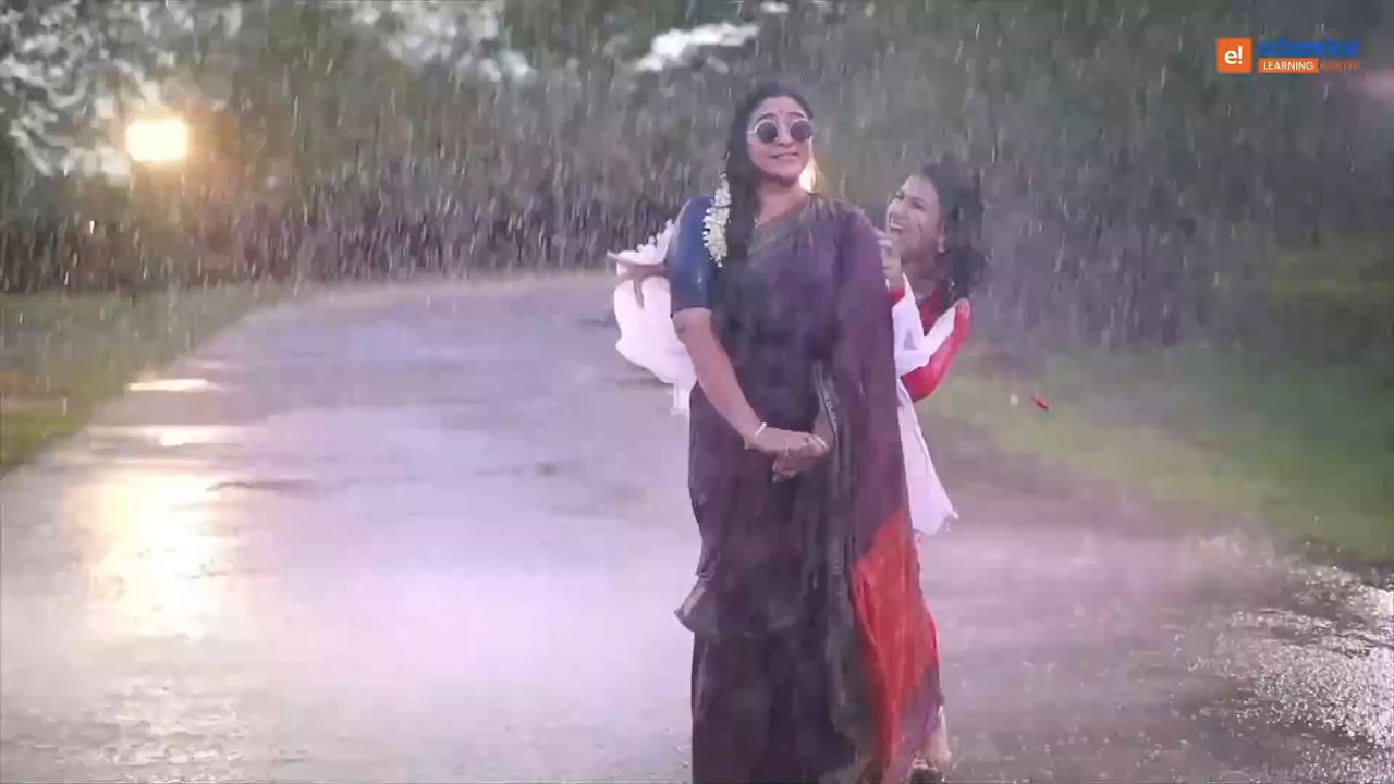 Praveena sexy rain wet scene from serial.mkv_snapshot_01.40.000