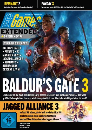 Cover: Pc Games Extended Magazin No 09 September 2023