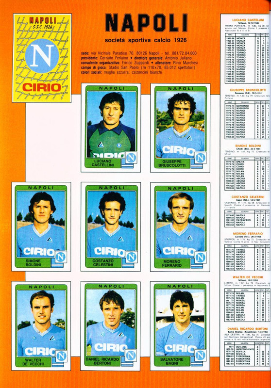 Vignette Michel Platini Juventus #124 - Calciatori 1984/85 EDIS - Non Collée, Rare