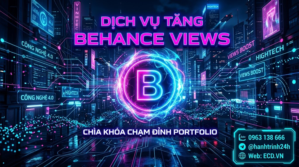 dịch vụ tăng behance views miễn phí tăng tương tác