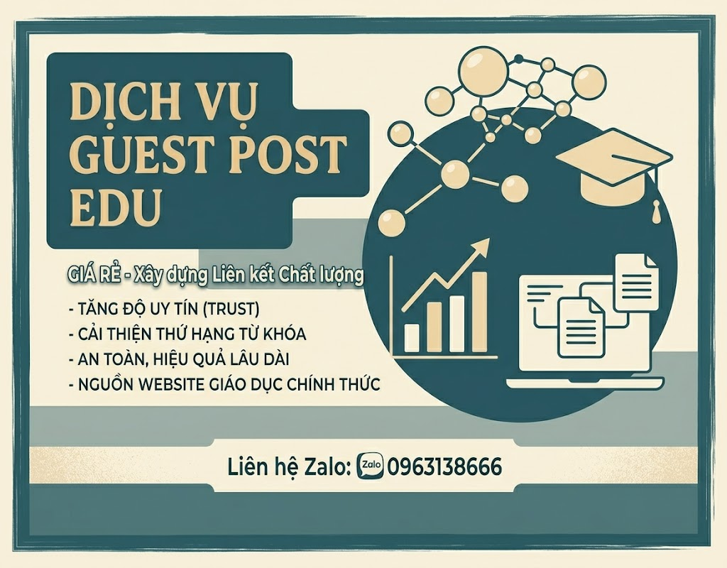 dịch vụ guest post edu nhanh