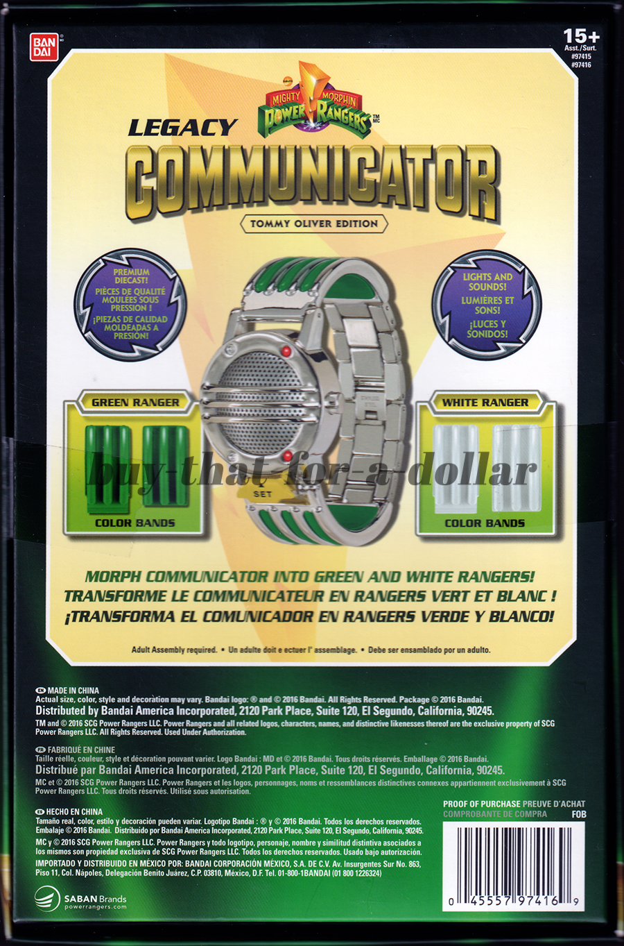 green ranger legacy communicator