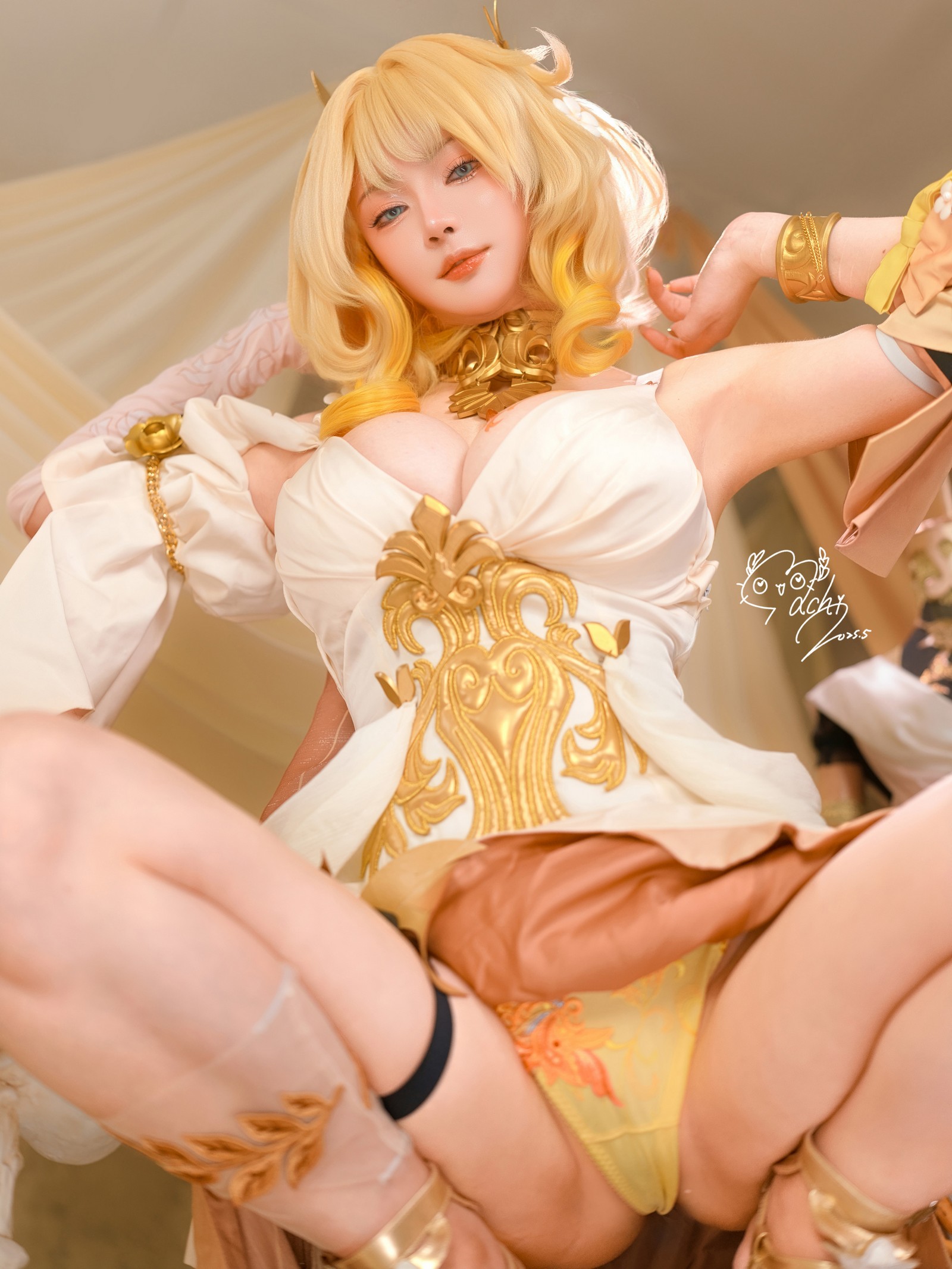 Machi马吉 Aglaea 角色写真集｜高质量Cosplay高清图包（106P-173.3M）插图5