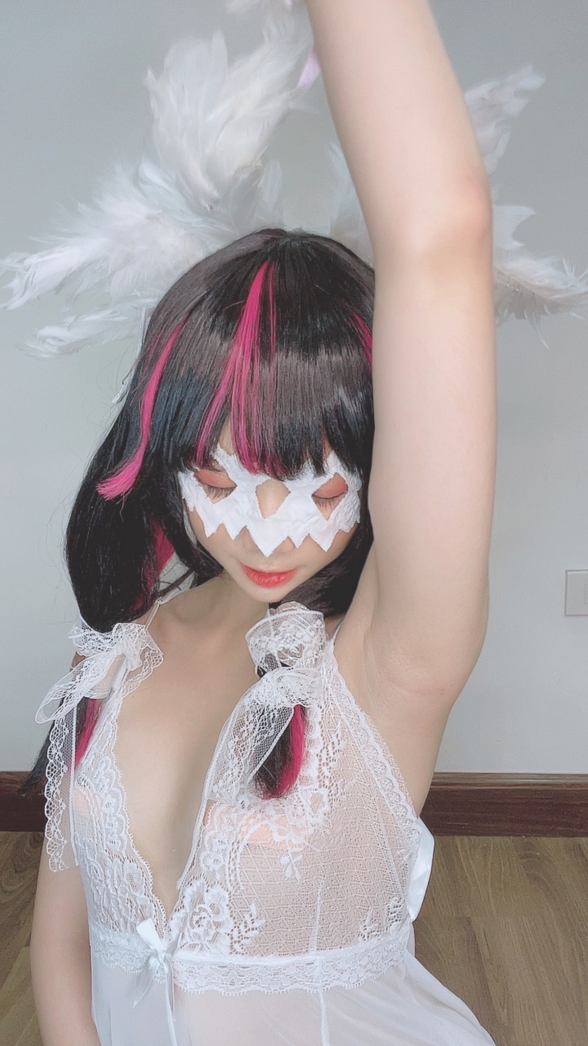 PoppaChan Columbina Cosplay Set (Genshin Impact Fatui) – 146 Photos 346MB插图4