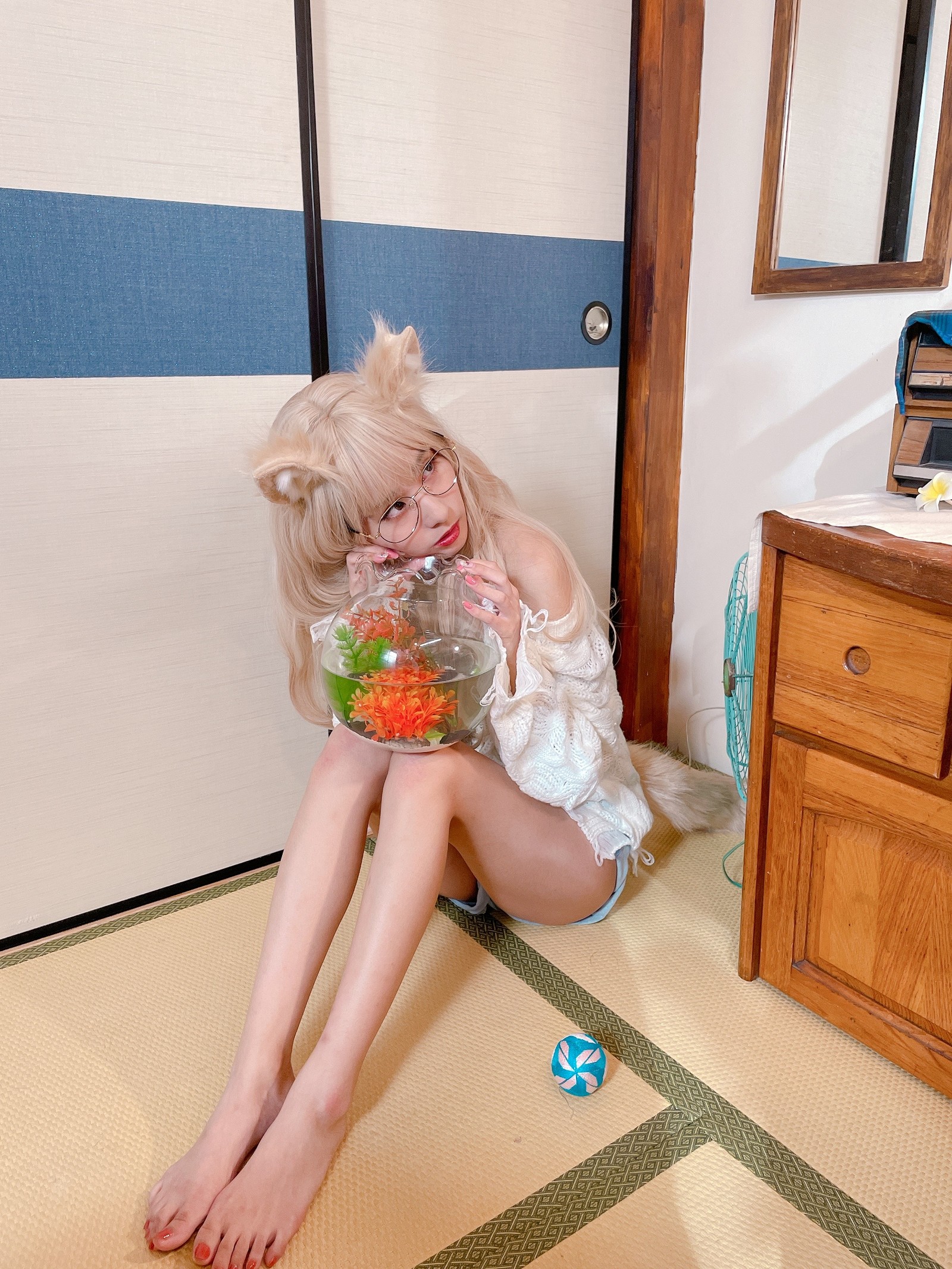 泥泥汝 猫女 主题 Cosplay 写真＋视频合集｜高质量图集（372P｜12V｜1.09GB）插图3