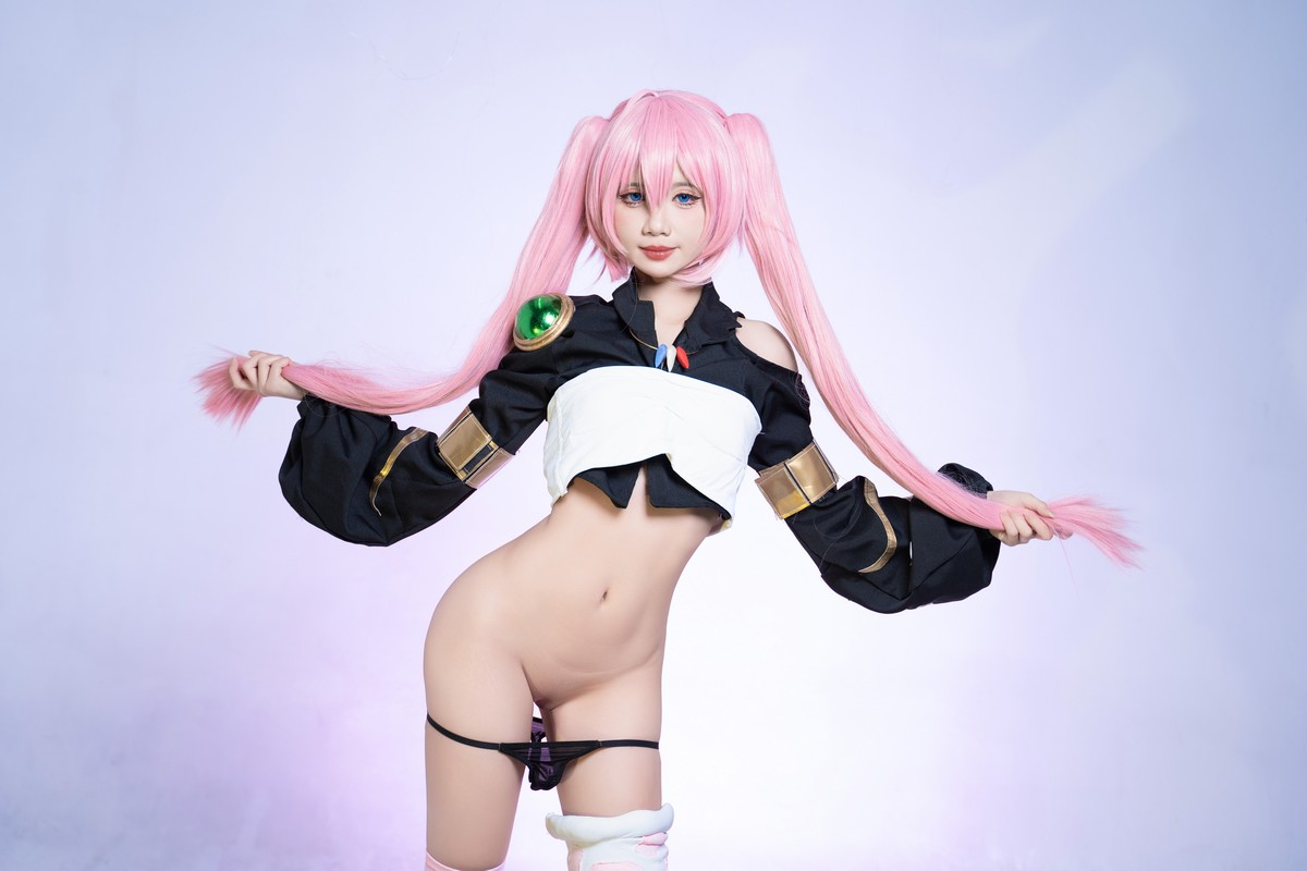PoppaChan Milim Nava Cosplay (That Time I Got Reincarnated) – 119 Photos 8 Videos 765MB插图2
