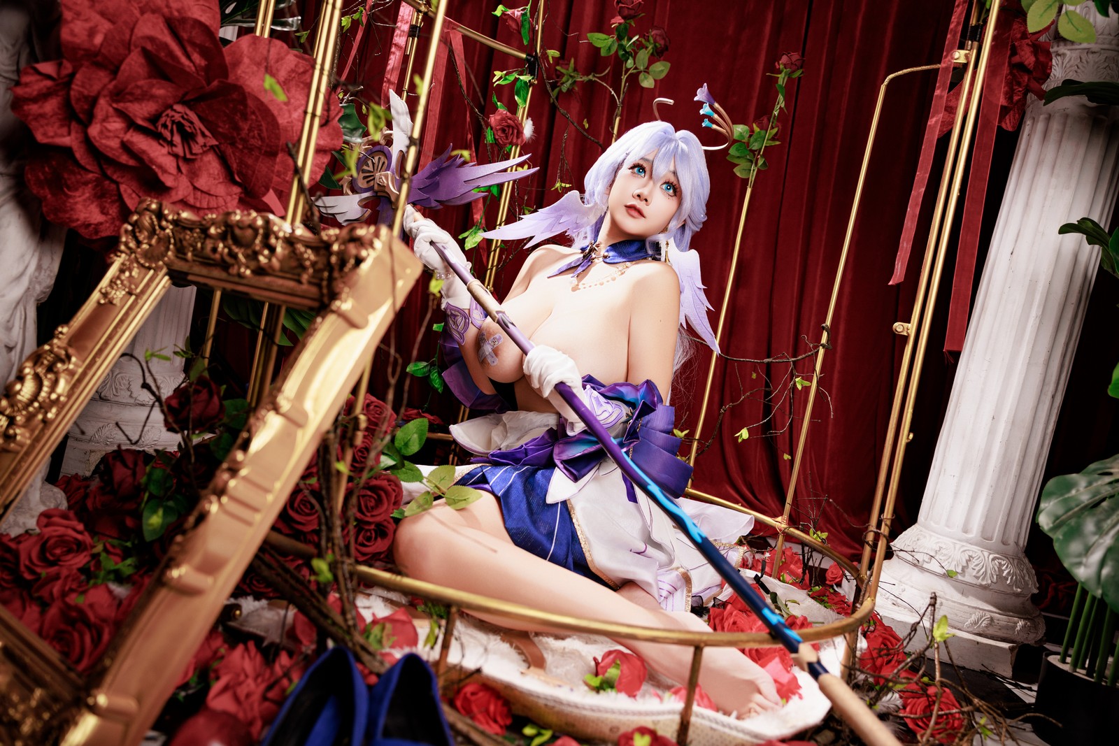 阿雪雪写真崩坏星穹铁道·知更鸟Cosplay图集（90P+1V / 1.04G）高清写真插图4