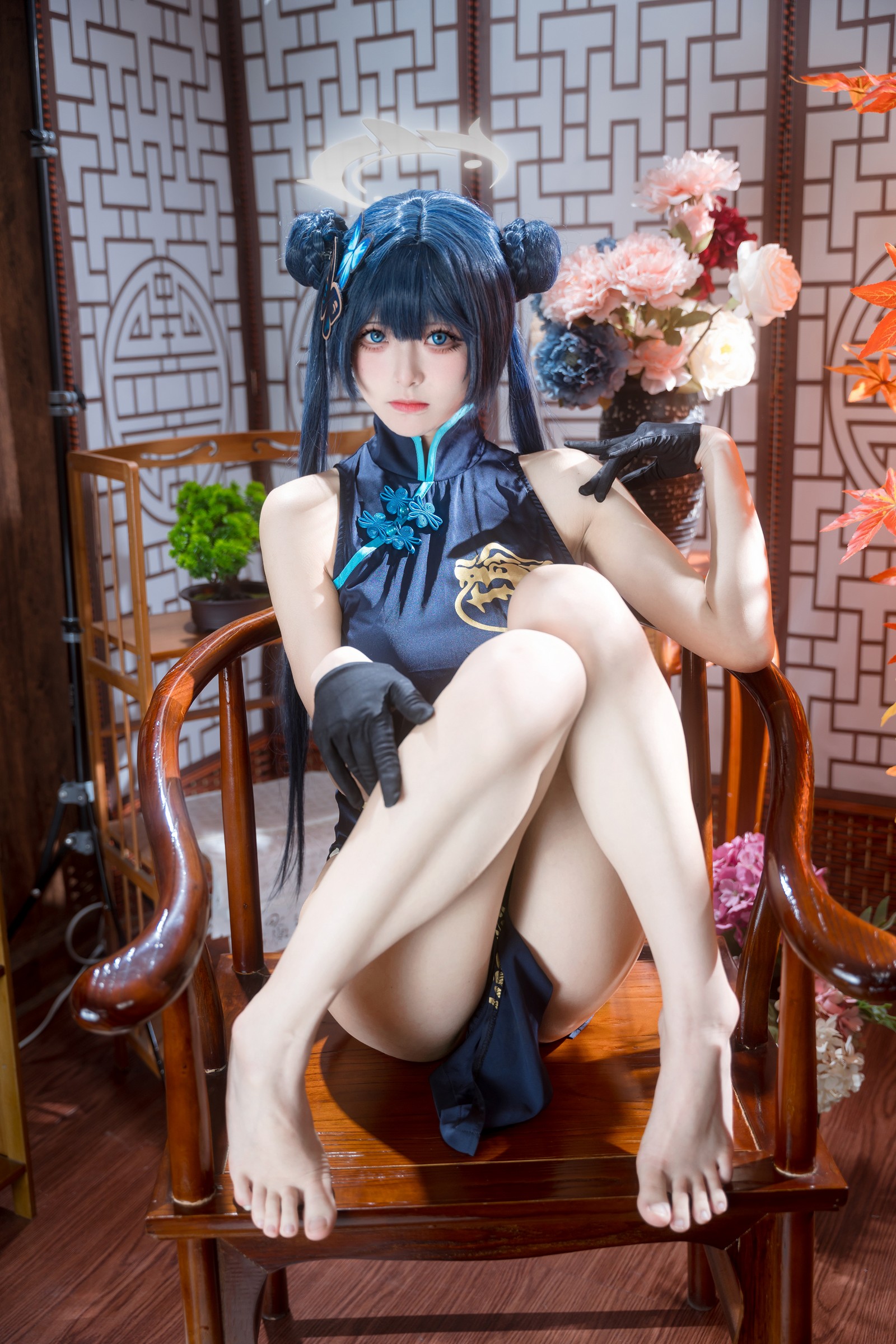 九柒喵 – 碧蓝档案 妃咲 Cos 高分辨率写真（28P-137M）蓝档案角色合集插图2