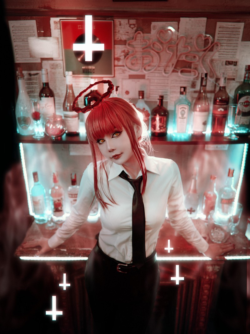 Joyce Lin2x Makima Cosplay Chainsaw Man 写真 47P插图8