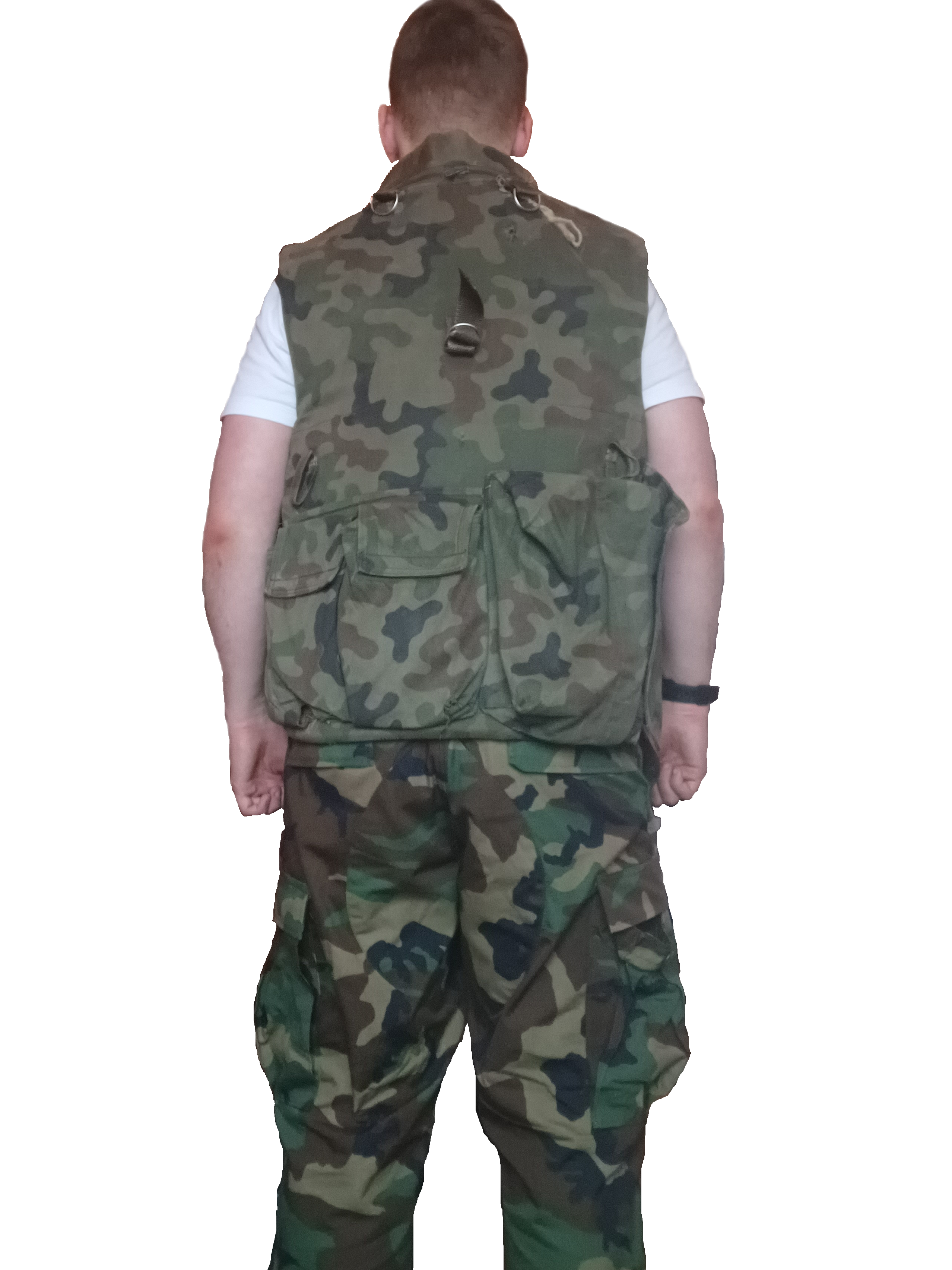 1990s Polish body armor vest - OCHRA Ochra-akm-back